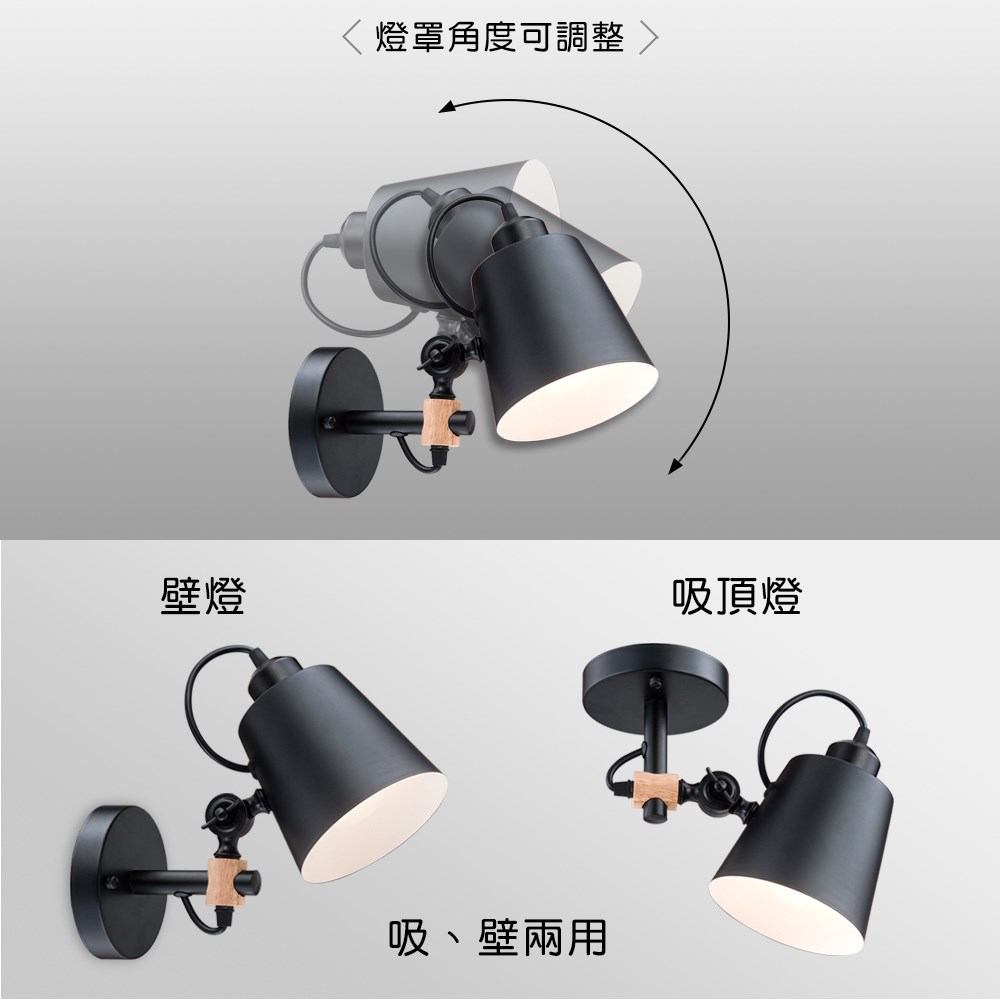 工業風造型壁燈 MK-976-B1